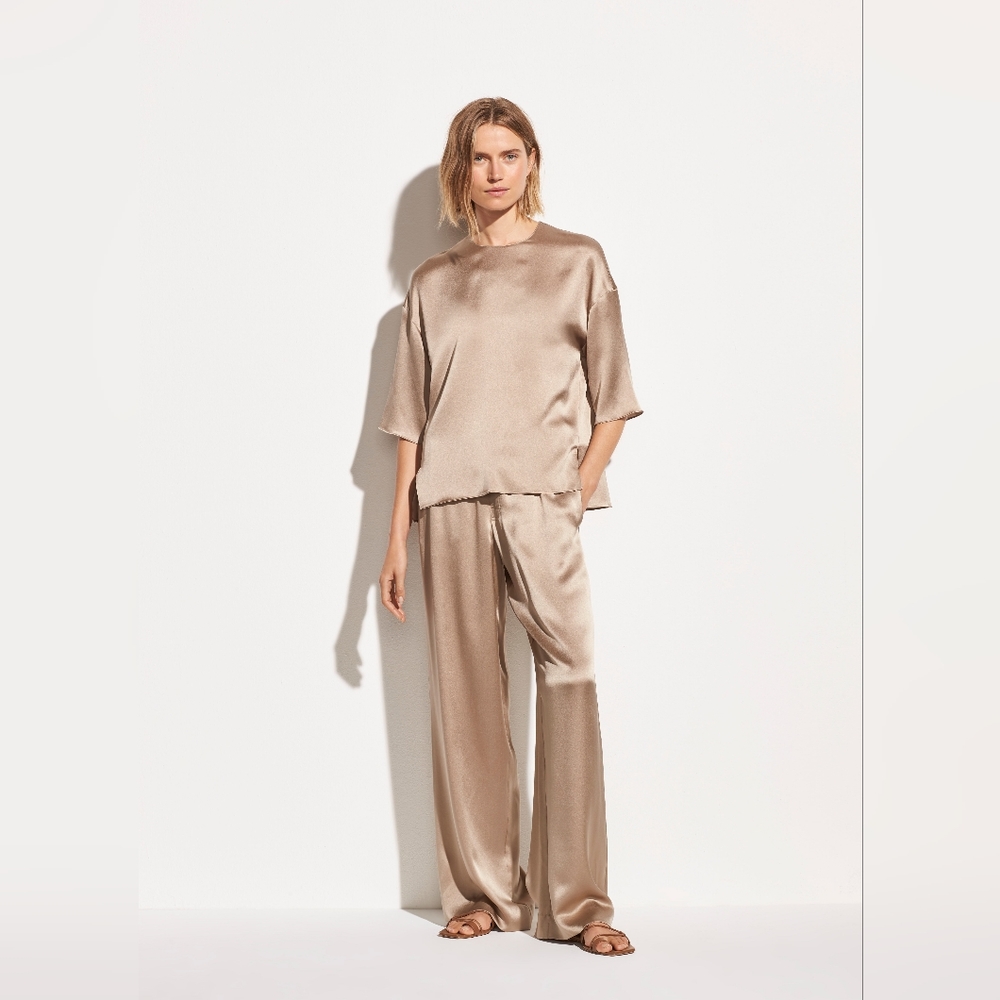 Vince silk lounge set